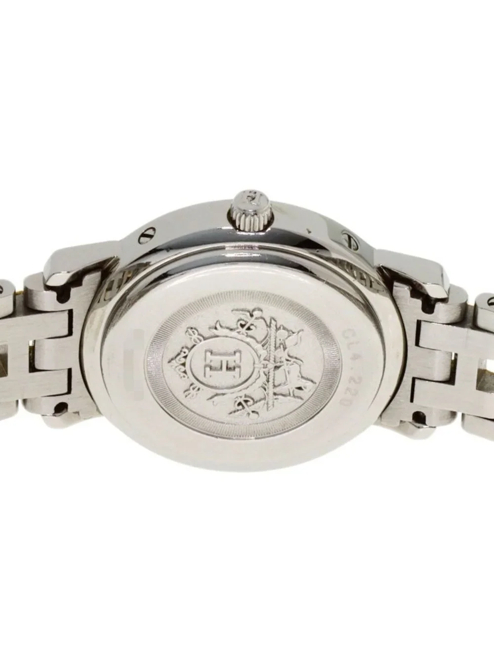 Hermes Clipper Buckle Watch SS